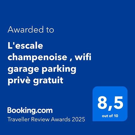 L'Escale Champenoise , Wifi Garage Parking Prive Gratuit Apartman Châlons-en-Champagne Kültér fotó